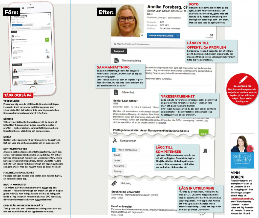 linkedin profil-remake