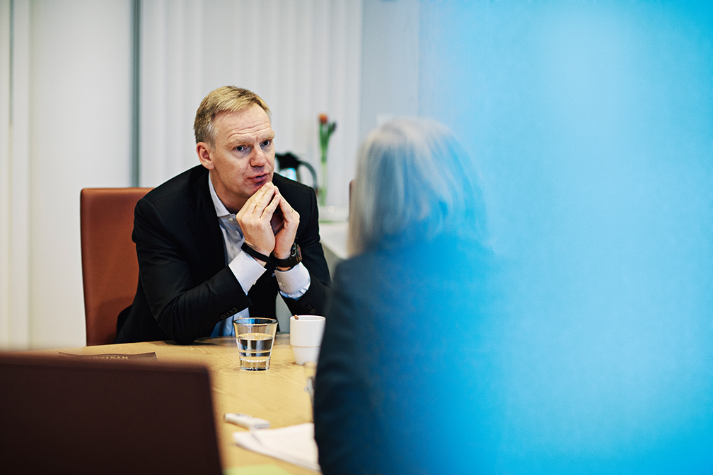 Frans Lindelöw, VD Skandia